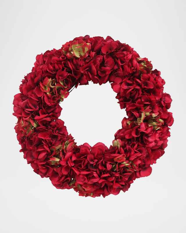 Hydrangea 24" Wreath